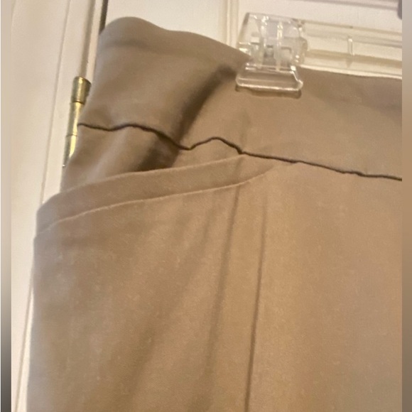 GEORGE PULL ON KHAKI SLACKS - Picture 8 of 8